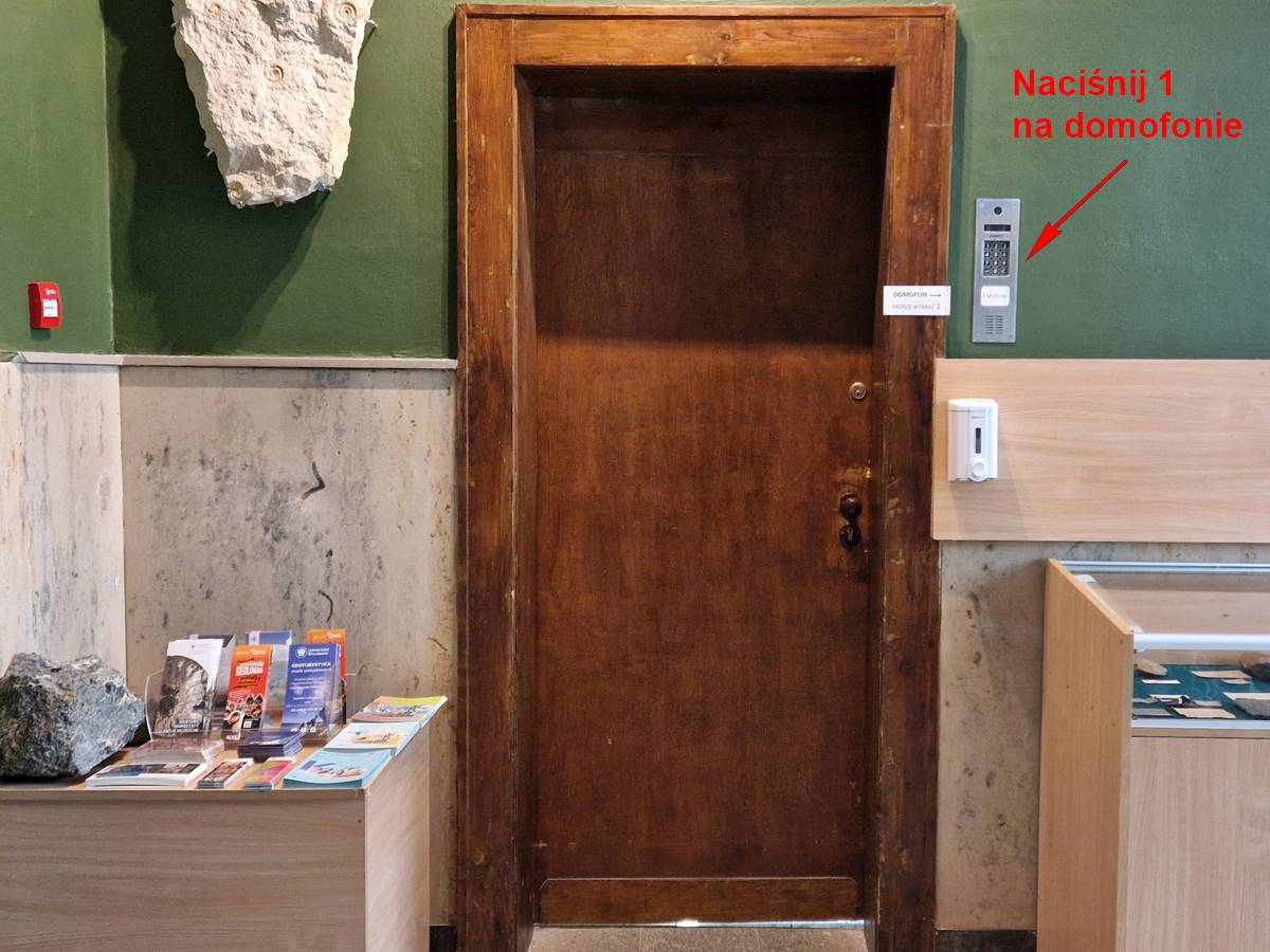 Wejście do Muzeum Geologicznego